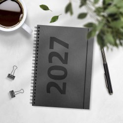 Mayland 2027 A5 ugekalender H�jformat matsort genbrugskarton