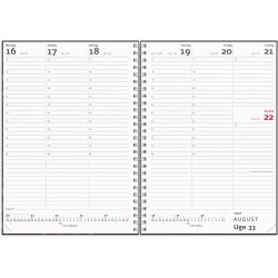 Mayland 2027 A5 ugekalender H�jformat matsort genbrugskarton
