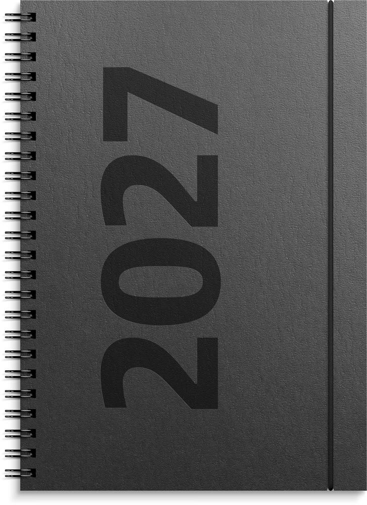 Mayland 2027 A5 ugekalender H�jformat matsort genbrugskarton