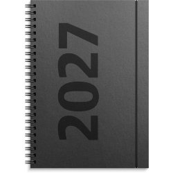 Mayland 2027 A5 ugekalender H�jformat matsort genbrugskarton