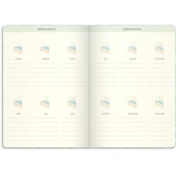 Mayland 2027 A5 ugekalender Life Planner Dream &amp; Do
