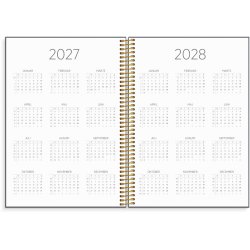 Mayland 2027 A5 ugekalender Organizer &amp; Notes