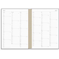 Mayland 2027 A5 ugekalender Organizer &amp; Notes