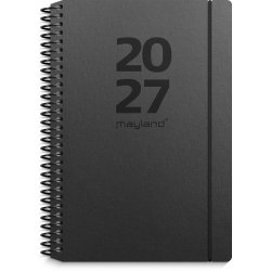 Mayland 2027 A6 ugekalender tv�rformat matsort genbrugskarton