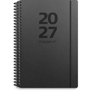 Mayland 2027 A6 ugekalender tv�rformat matsort genbrugskarton