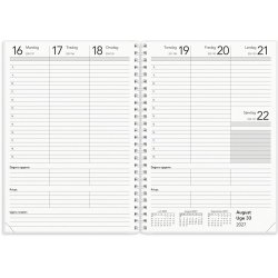 Mayland 2027 Basic ugekalender A5 pp-plast