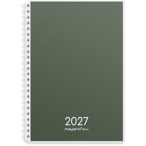 Mayland 2027 Basic ugekalender A5 pp-plast