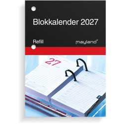 Mayland 2027 Blokkalender Refil