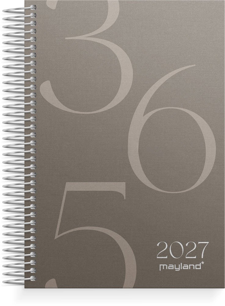 Mayland 2027 Dagkalender M�nstret karton