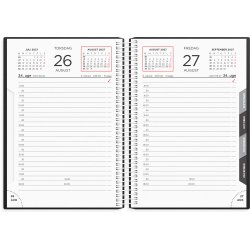 Mayland 2027 Dagkalender spiral sort pp-plast