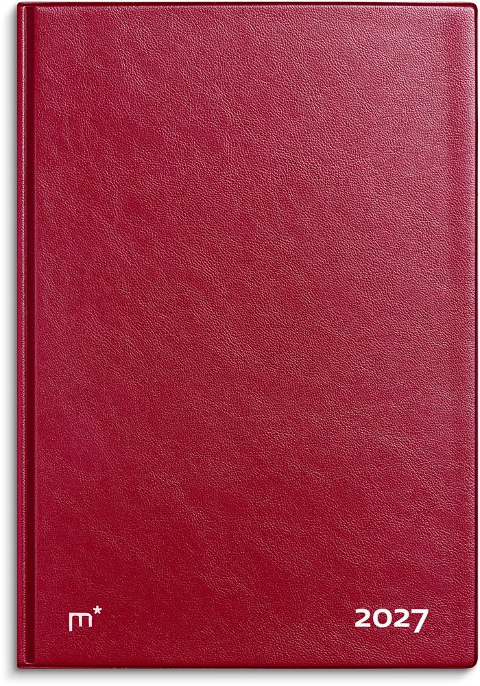 Mayland 2027 Diplomat ugekalender r�d vinyl