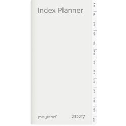 Mayland 2027 Index Planner M�nedskalender Refil