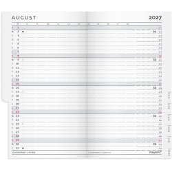Mayland 2027 Index Planner Mini m�nedskalender Refil