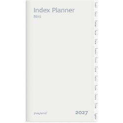 Mayland 2027 Index Planner Mini m�nedskalender Refil