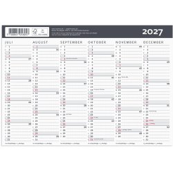 Mayland 2027 Kontorkalender moderne A5