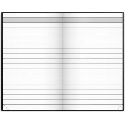 Mayland 2027 Lommekalender uge sort kunstskind indbundet