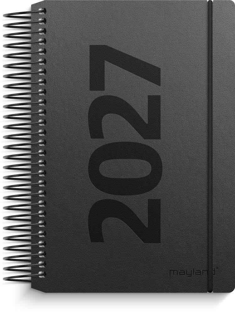 Mayland 2027 Mini Dagskalender matsort genbrugskarton