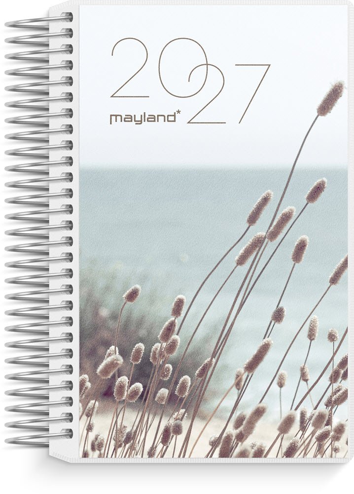 Mayland 2027 Mini dagkalender m. 4 illu. Plast