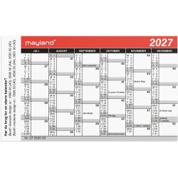 Mayland 2027 Mini kalender 