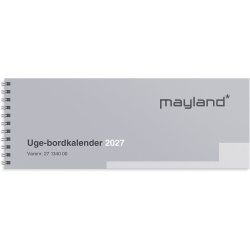 Mayland 2027 Uge-bordkalender 
