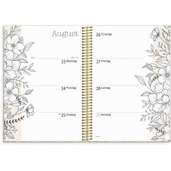 Mayland 2027 Ugekalender Life Planner Bloom