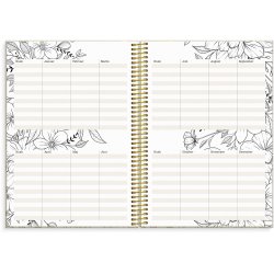 Mayland 2027 Ugekalender Life Planner Bloom