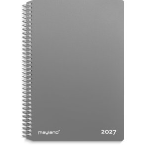 Mayland 2027 Ugekalender tv�rformat gr� plast