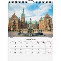 Mayland 2027 V�gkalender Danske Slotte