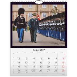 Mayland 2027 V�gkalender Kongehuset