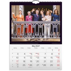 Mayland 2027 V�gkalender Kongehuset