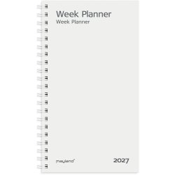 Mayland 2027 Week Planner h�jformat Refil