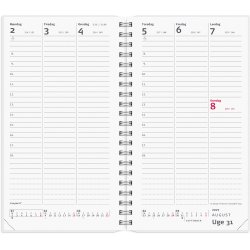 Mayland 2027 Week Planner h�jformat plast