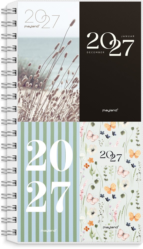 Mayland 2027 Week Planner h�jformat plast