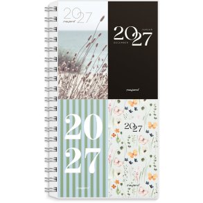 Mayland 2027 Week Planner h�jformat plast