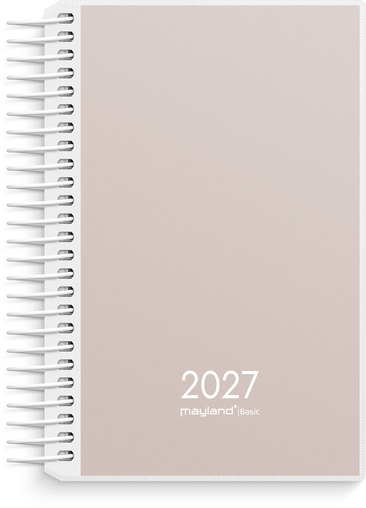 Mayland 2027 mini Basic Dagkalender pp-plast
