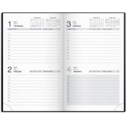 Mayland 2027 noteringskalender 2 dage sort kunstskind