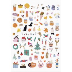 Mayland 2027 ugekalender Life Planner Japan Style 