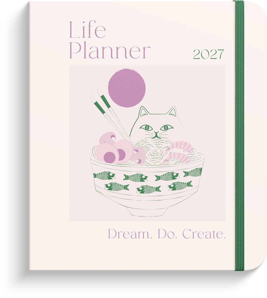Mayland 2027 ugekalender Life Planner Japan Style 
