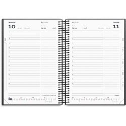 Mayland Studie 26/27 Dagkalender Sort Genbrugskarton