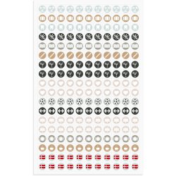 Mayland Studie 26/27 Dagkalender Sort Genbrugskarton