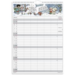 Mayland Studie 26/27 Familie kalender A3 Otto Dickmeiss