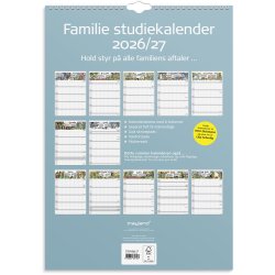 Mayland Studie 26/27 Familie kalender A3 Otto Dickmeiss