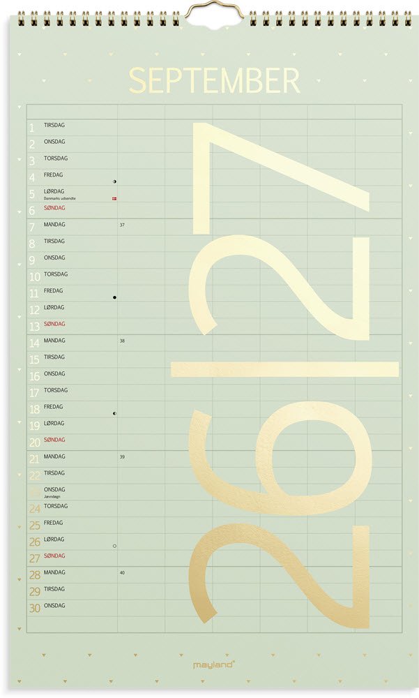 Mayland Studie 26/27 Familie kalender Color