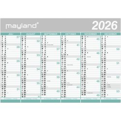 Mayland Studie 26/27 K�mpe Kalender 2x6mdr 