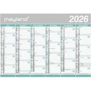 Mayland Studie 26/27 K�mpe Kalender 2x6mdr 