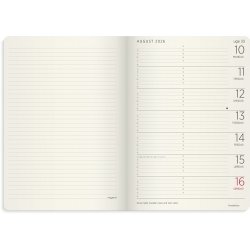 Mayland Studie 26/27 Ugekalender Tv�r A5 Forma Deluxe Brun Kunstskind