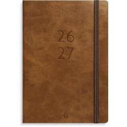 Mayland Studie 26/27 Ugekalender Tv�r A6 Forma Deluxe Brun Kunstskind