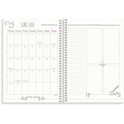 Mayland Studie 26/27 ugekalender A5 Doodle