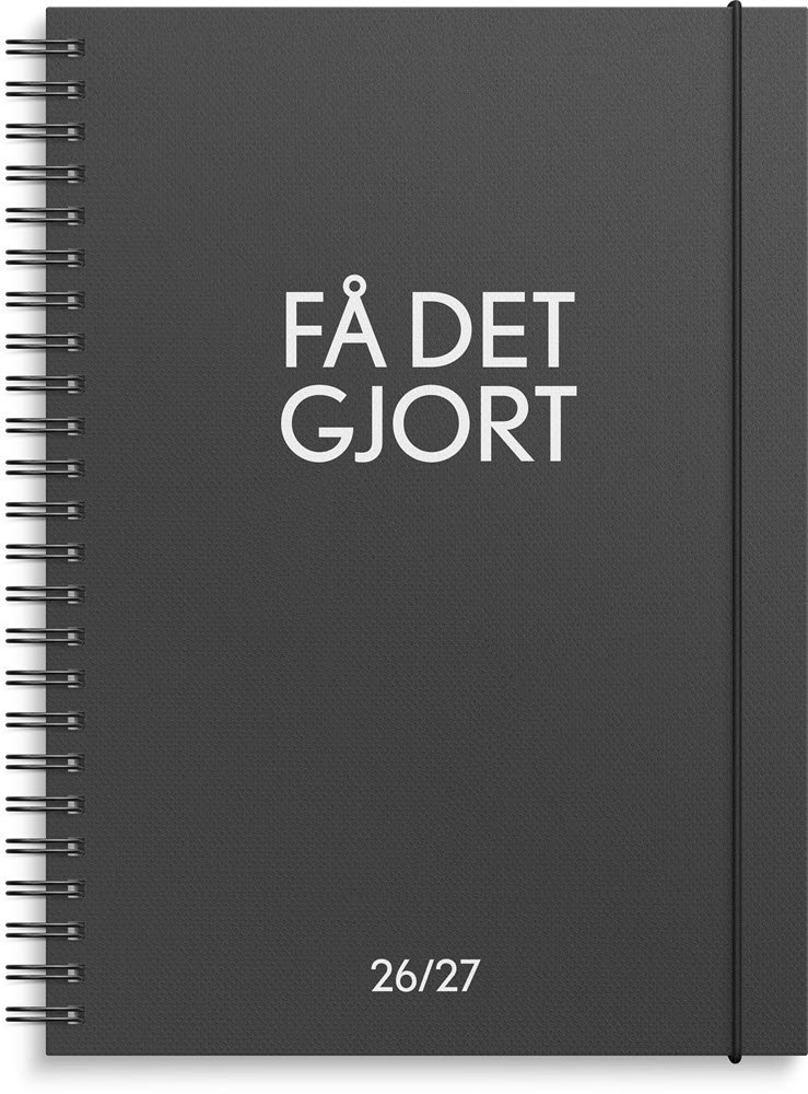 Mayland Studie 26/27 ugekalender A5 F� det gjort