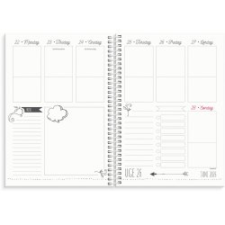 Mayland studie 25/26 Uge kalender Doodle A5